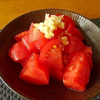 暑い夏に☆さっぱりトマトの酢生姜マリネ♪